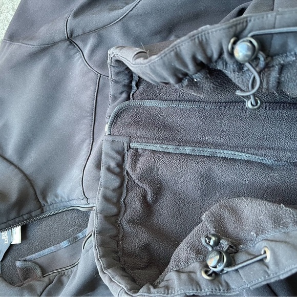 Black Diamond Soft Shell Full Zip Jacket Mens large Black Preowned outerwear - Picture 5 of 6